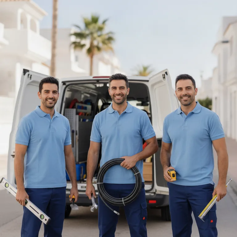 Instalación de Piscinas equipo en Valverde